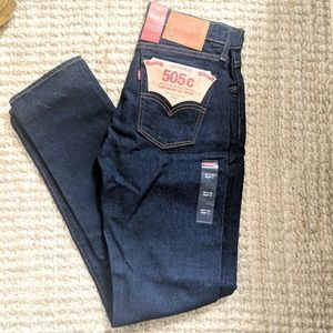 NWT Levi's 505c Slim Straight Leg Jean